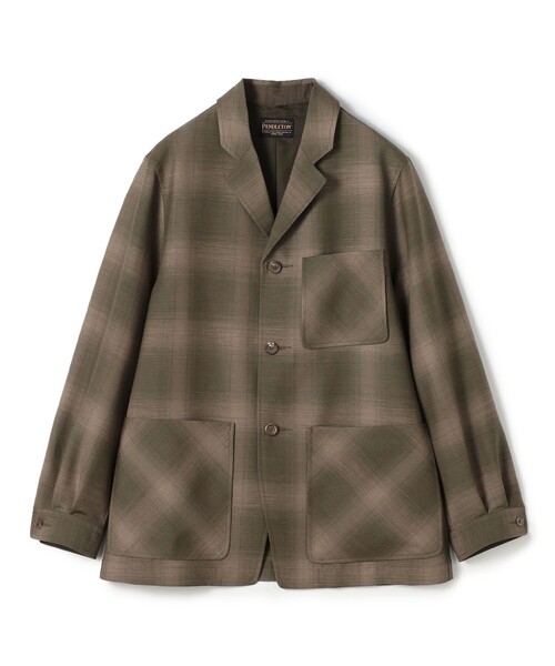別注】PENDLETON ウールオンブレーチェック トップスタージャケット