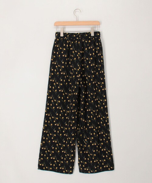 MICO COULIER（ミコクリエ）の「チューリッププリントワイドパンツ（その他パンツ・レディース・ブラウン系その他/ブルー系その他・36/38）」の4枚目の写真