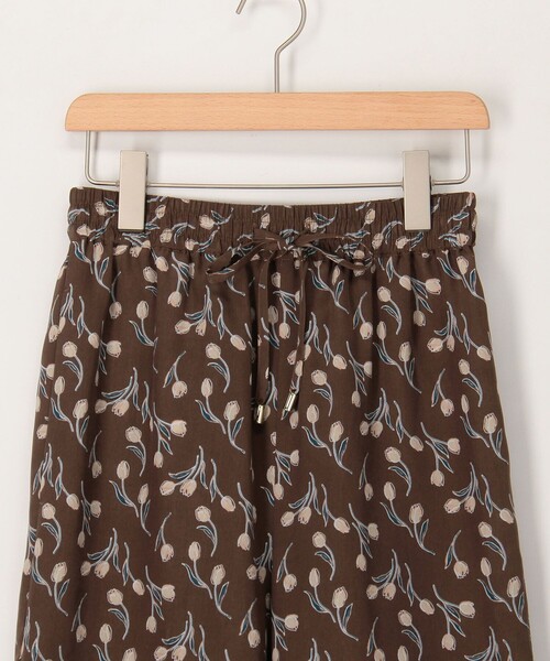 MICO COULIER（ミコクリエ）の「チューリッププリントワイドパンツ（その他パンツ・レディース・ブラウン系その他/ブルー系その他・36/38）」の5枚目の写真