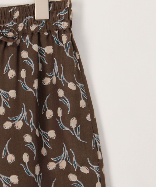 MICO COULIER（ミコクリエ）の「チューリッププリントワイドパンツ（その他パンツ・レディース・ブラウン系その他/ブルー系その他・36/38）」の6枚目の写真