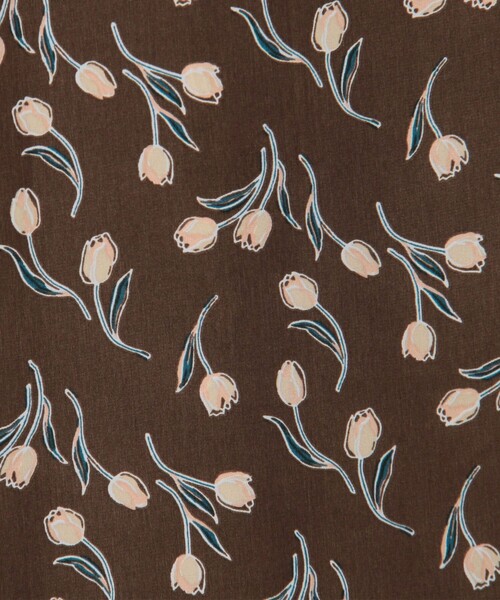 MICO COULIER（ミコクリエ）の「チューリッププリントワイドパンツ（その他パンツ・レディース・ブラウン系その他/ブルー系その他・36/38）」の8枚目の写真