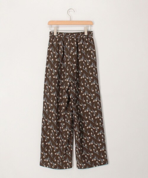 MICO COULIER（ミコクリエ）の「チューリッププリントワイドパンツ（その他パンツ・レディース・ブラウン系その他/ブルー系その他・36/38）」の9枚目の写真