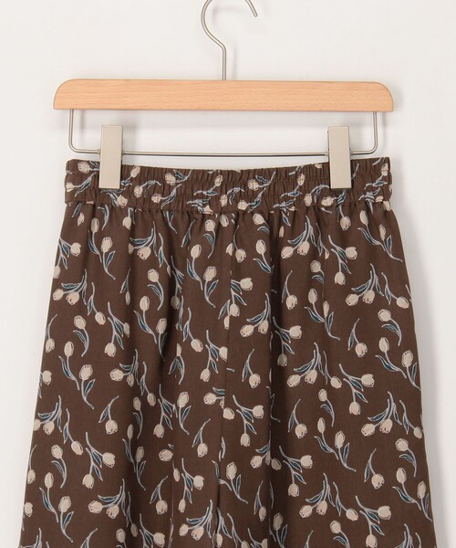 MICO COULIER（ミコクリエ）の「チューリッププリントワイドパンツ（その他パンツ・レディース・ブラウン系その他/ブルー系その他・36/38）」の10枚目の写真