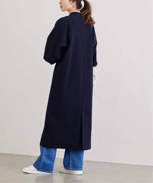 JOURNAL STANDARD（ジャーナルスタンダード）の「《WEB限定追加2》ダブルクロスロングワンピース（ワンピース・レディース・ブラック/ネイビー・36/38）」の12枚目の写真