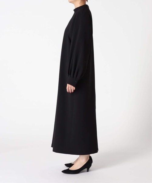 JOURNAL STANDARD（ジャーナルスタンダード）の「《WEB限定追加2》ダブルクロスロングワンピース（ワンピース・レディース・ブラック/ネイビー・36/38）」の14枚目の写真