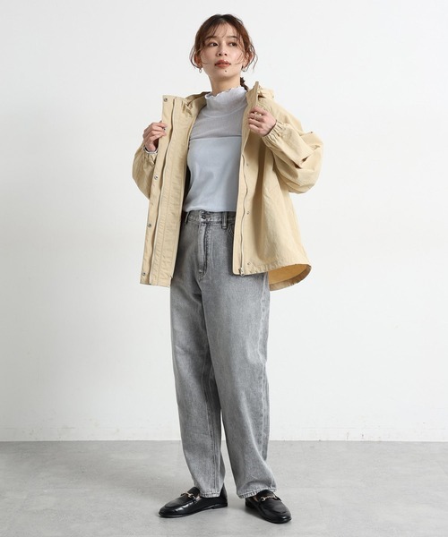 studio CLIP（スタディオクリップ）の「【撥水】ドルマンスリーブマウンテンパーカー（マウンテンパーカー・レディース・アイボリー/ベージュ・FREE）」の11枚目の写真