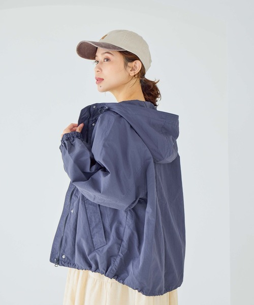 studio CLIP（スタディオクリップ）の「【撥水】ドルマンスリーブマウンテンパーカー（マウンテンパーカー・レディース・アイボリー/ベージュ・FREE）」の18枚目の写真