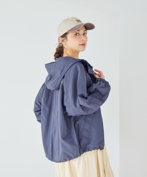 studio CLIP（スタディオクリップ）の「【撥水】ドルマンスリーブマウンテンパーカー（マウンテンパーカー・レディース・アイボリー/ベージュ・FREE）」の19枚目の写真