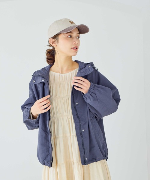 studio CLIP（スタディオクリップ）の「【撥水】ドルマンスリーブマウンテンパーカー（マウンテンパーカー・レディース・アイボリー/ベージュ・FREE）」の20枚目の写真