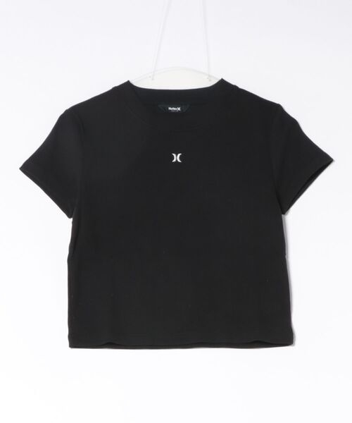 Hurley (ハーレー)の「Hurley/ハーレー 半袖 Tシャツ レディース RIB MINI SHORTS SLEEVE WCSS261023(Tシャツ/カットソー・レディース・ホワイト/ブラック/アッシュ・M)」の12枚目の写真