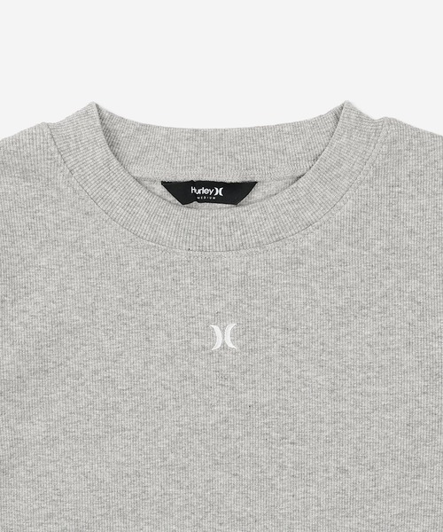 Hurley (ハーレー)の「Hurley/ハーレー 半袖 Tシャツ レディース RIB MINI SHORTS SLEEVE WCSS261023(Tシャツ/カットソー・レディース・ホワイト/ブラック/アッシュ・M)」の15枚目の写真