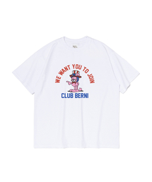 BERNI（ベルニ）の「CLUB BERNI TEE (WHITE)（Tシャツ/カットソー）」