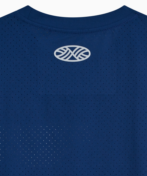 MENASOO(ミナス)の「VENODE Three Track Logo Active Tshirts_Blue (Basic Fit)(Tシャツ/カットソー・レディース・ブルー・1/2)」の15枚目の写真