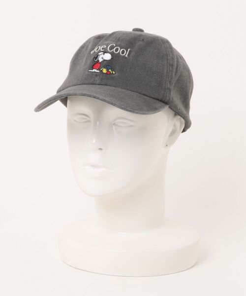 PEANUTS（ピーナッツ）の「FRUIT OF THE LOOM/フルーツオブザルーム　ツイルキャップ2（キャップ・レディース・ライトベージュ/ブラック・ONE SIZE）」の2枚目の写真