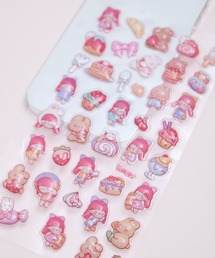 COMMON WARE（コモンウェアー）の「SZT：ぷくぷく３D　デコステッカー　スイートガール　ぷっくりシール（ステッカー/テープ）」