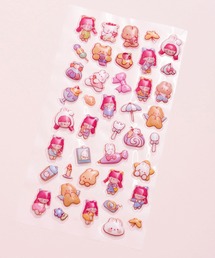 COMMON WARE（コモンウェアー）の「SZT：ぷくぷく３D　デコステッカー　スイートガール　ぷっくりシール（ステッカー/テープ）」