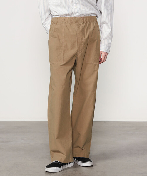ORCIVAL（オーシバル）の「ORCIVAL | ガーメントダイ コットン セミワイドストレートパンツ MEN（その他パンツ・メンズ・グレー系その他/ブラック系その他/イエロー/ベージュ系その他・4/5）」の15枚目の写真