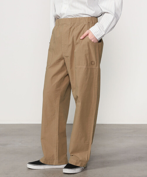 ORCIVAL（オーシバル）の「ORCIVAL | ガーメントダイ コットン セミワイドストレートパンツ MEN（その他パンツ・メンズ・グレー系その他/ブラック系その他/イエロー/ベージュ系その他・4/5）」の16枚目の写真
