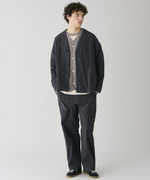 ORCIVAL（オーシバル）の「ORCIVAL | ガーメントダイ コットン セミワイドストレートパンツ MEN（その他パンツ・メンズ・グレー系その他/ブラック系その他/イエロー/ベージュ系その他・4/5）」の19枚目の写真