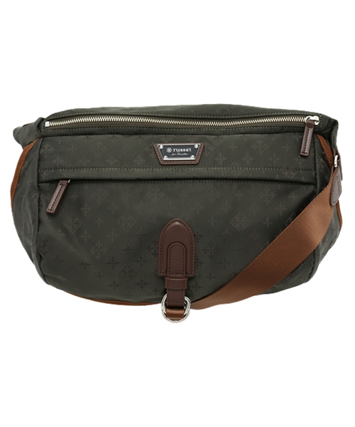 russet for traveller(ラシット フォー トラベラー)の「ボディバッグ(大)【Body Bag】(ボディバッグ/ウエストポーチ・レディース・グレー・FREE)」の1枚目の写真