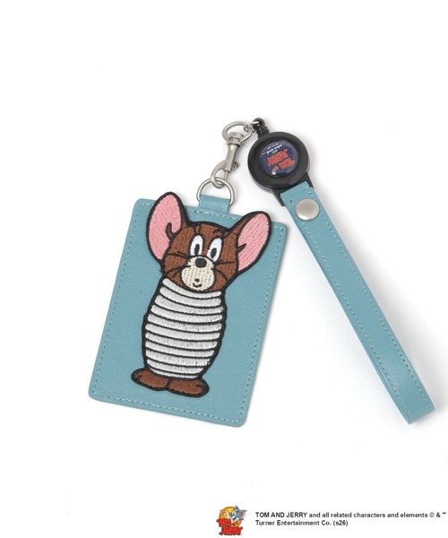 niko and...（ニコアンド）の「【トムとジェリー】コラボリールパスケース（パスケース・レディース・ブルー/ブラウン・0）」の4枚目の写真