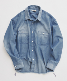 JOURNAL STANDARD relume | シャンブレー アンカット フリンジ シャツ(シャツ/ブラウス)