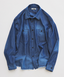 JOURNAL STANDARD relume | シャンブレー アンカット フリンジ シャツ(シャツ/ブラウス)