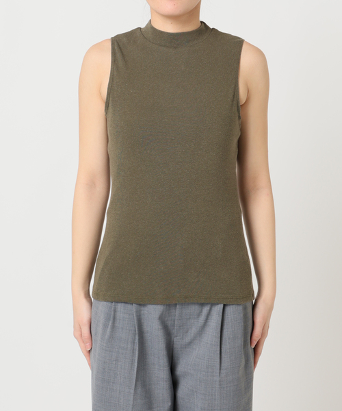 CITYSHOP(シティーショップ)の「JUNGMAVEN MARIPOSA MOCK TEE:Tシャツ(Tシャツ/カットソー・レディース・ブラック/カーキ・SMALL)」の11枚目の写真