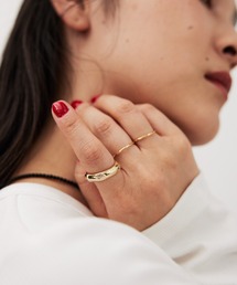 HANNE（アン）の「ストーンメタルリング（リング）」