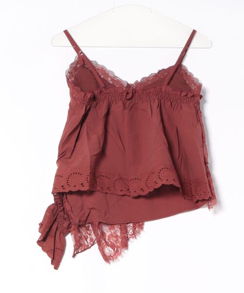 チャイハネ(チャイハネ)の「【チャイハネ】レースパッチワークアシンメトリーキャミソール(キャミソール・レディース・ブラック/ブラウン/ホワイト・FREE)」の19枚目の写真