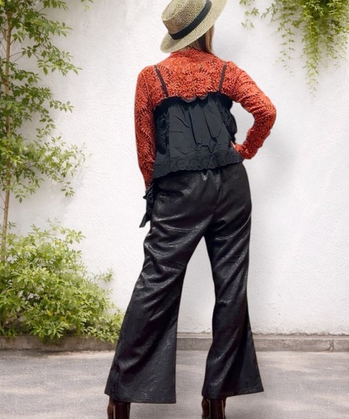 チャイハネ(チャイハネ)の「【チャイハネ】レースパッチワークアシンメトリーキャミソール(キャミソール・レディース・ブラック/ブラウン/ホワイト・FREE)」の16枚目の写真