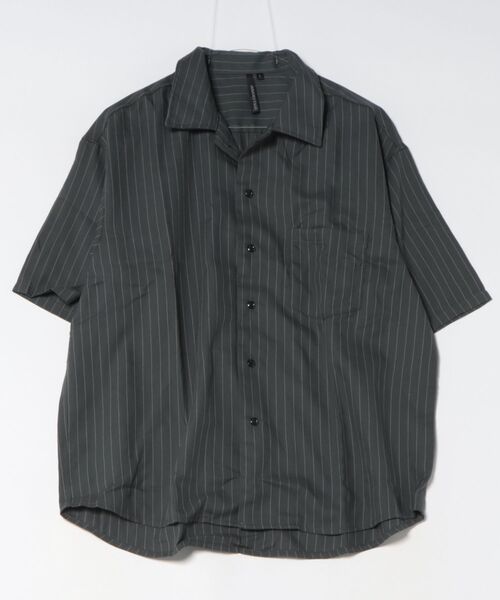 ８(eight)（エイト）の「先染め半袖シャツ（シャツ/ブラウス・メンズ・グレー系その他/ブラック系その他2/ブルー系その他/ホワイト系その他/ブラック系その他/ホワイト系その他2・X-LARGE/MEDIUM/LARGE）」の5枚目の写真