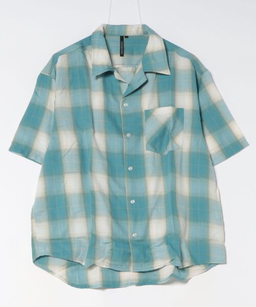 ８(eight)（エイト）の「先染め半袖シャツ（シャツ/ブラウス・メンズ・グレー系その他/ブラック系その他2/ブルー系その他/ホワイト系その他/ブラック系その他/ホワイト系その他2・X-LARGE/MEDIUM/LARGE）」の6枚目の写真