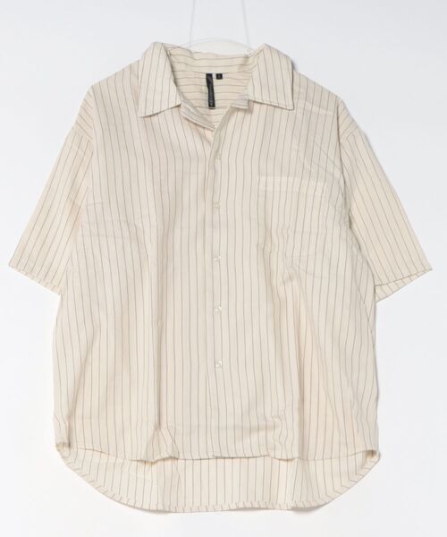 ８(eight)（エイト）の「先染め半袖シャツ（シャツ/ブラウス・メンズ・グレー系その他/ブラック系その他2/ブルー系その他/ホワイト系その他/ブラック系その他/ホワイト系その他2・X-LARGE/MEDIUM/LARGE）」の2枚目の写真