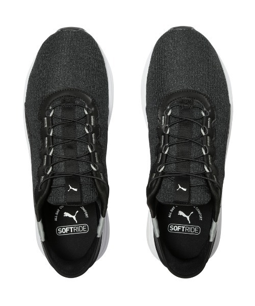 PUMA(プーマ)の「プーマ PUMA SOFTRIDE クルーズ EASE IN(スニーカー・メンズ・ブラック・25.0cm/25.5cm/26.0cm/26.5cm/27.0cm/27.5cm/28.0cm)」の4枚目の写真