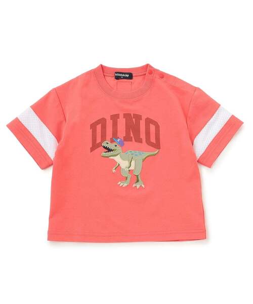kladskap(クレードスコープ)の「キャップザウルス袖メッシュ半袖Tシャツ【接触冷感・速乾】(Tシャツ/カットソー・キッズ・ライトブルー/レッド・110cm/130cm/100cm/90cm/120cm)」の15枚目の写真