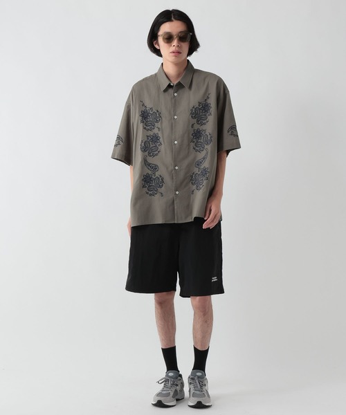 GEORGE'S(ジョージズ)の「刺繍パナマシャツ(シャツ/ブラウス・メンズ・オフホワイト/チャコールグレー・MEDIUM/LARGE)」の22枚目の写真