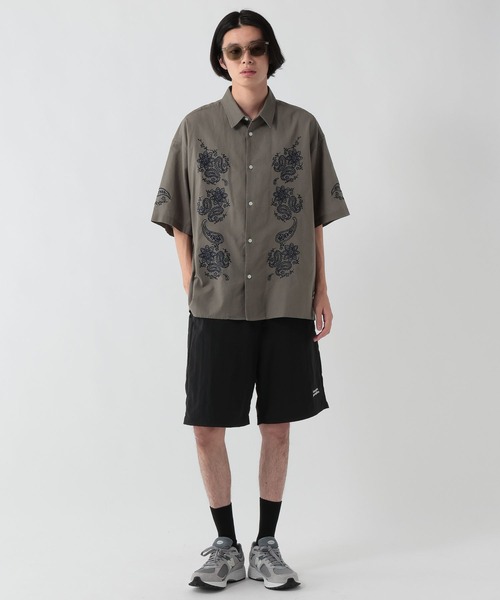 GEORGE'S(ジョージズ)の「刺繍パナマシャツ(シャツ/ブラウス・メンズ・オフホワイト/チャコールグレー・MEDIUM/LARGE)」の21枚目の写真