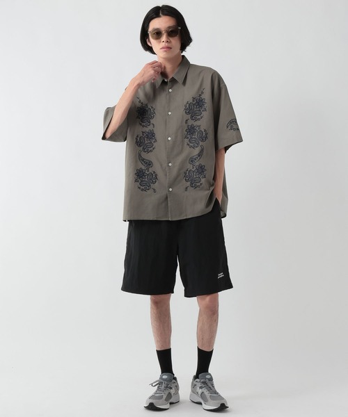 GEORGE'S(ジョージズ)の「刺繍パナマシャツ(シャツ/ブラウス・メンズ・オフホワイト/チャコールグレー・MEDIUM/LARGE)」の19枚目の写真