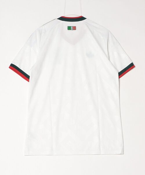 adidas(アディダス)の「メキシコ代表 26 アウェイ レプリカ ユニフォーム / ジャージ / アディダス adidas(Tシャツ/カットソー・メンズ・ホワイト・XX-LARGE/LARGE/MEDIUM/X-LARGE)」の7枚目の写真