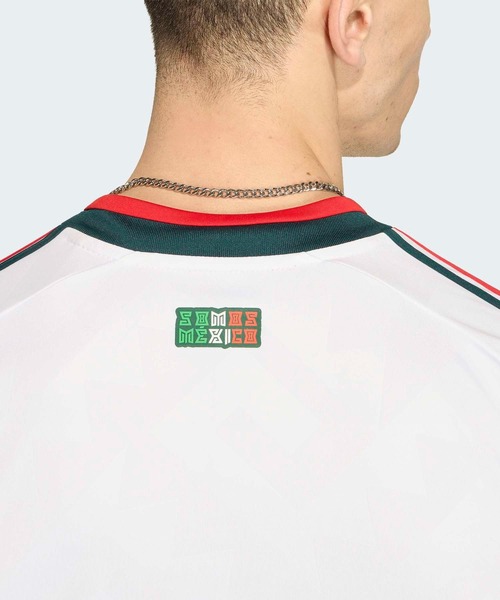 adidas(アディダス)の「メキシコ代表 26 アウェイ レプリカ ユニフォーム / ジャージ / アディダス adidas(Tシャツ/カットソー・メンズ・ホワイト・XX-LARGE/LARGE/MEDIUM/X-LARGE)」の4枚目の写真