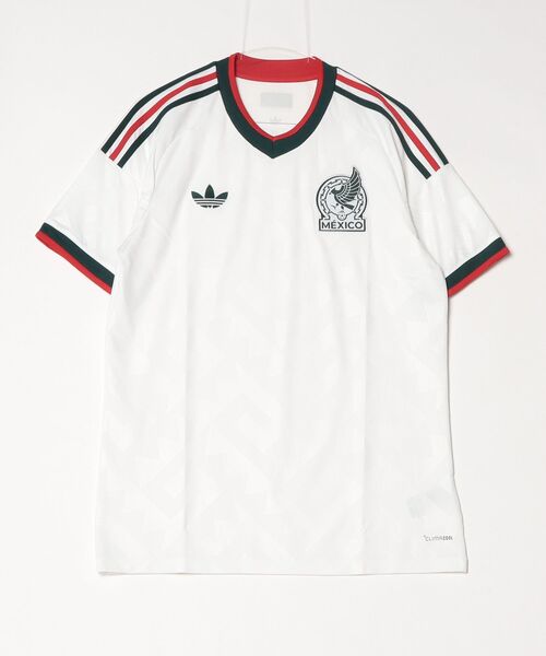 adidas(アディダス)の「メキシコ代表 26 アウェイ レプリカ ユニフォーム / ジャージ / アディダス adidas(Tシャツ/カットソー・メンズ・ホワイト・XX-LARGE/LARGE/MEDIUM/X-LARGE)」の6枚目の写真