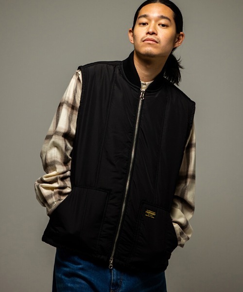 430（フォーサーティ）の「ms6483- L-S OMBRE CHECK SHIRT オンブレチェックシャツ(26-081)（シャツ/ブラウス・メンズ・ベージュ/ネイビー・3/2/1/0）」の3枚目の写真