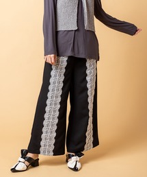 OSMOSIS | レースラインギャザーパンツ(その他パンツ)