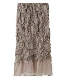 Mila Owen（ミラオーウェン）の「スモック風刺繍スカート（スカート）」