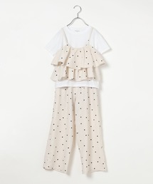 GLOBAL WORK | トクトク3リネンライクSET UP/641354(サロペット/オーバーオール)