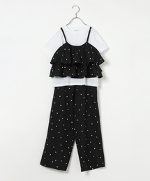 GLOBAL WORK（グローバルワーク）の「トクトク3リネンライクSET UP 641354（サロペット/オーバーオール）」