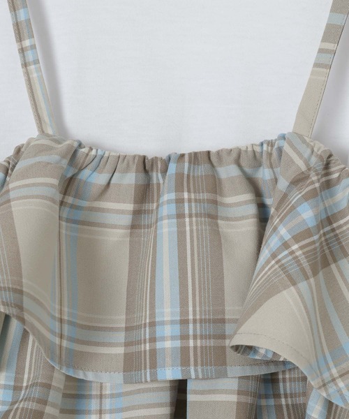 GLOBAL WORK（グローバルワーク）の「トクトク3リネンライクSET UP/641354（サロペット/オーバーオール・キッズ・アイボリー/ベージュ/ブラック・160cm/150cm/140cm/130cm）」の12枚目の写真