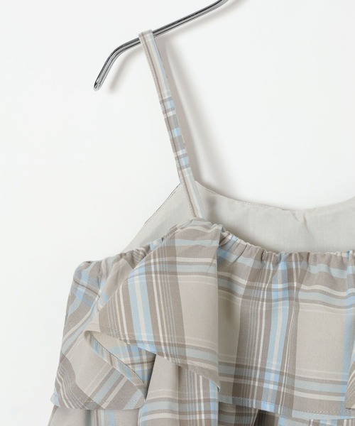 GLOBAL WORK（グローバルワーク）の「トクトク3リネンライクSET UP/641354（サロペット/オーバーオール・キッズ・アイボリー/ベージュ/ブラック・160cm/150cm/140cm/130cm）」の21枚目の写真