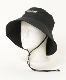 BEN DAVIS（ベンデイビス）の「【BEN DAVIS/ベンデイビス】LONG BRIM NYLON SUN HAT ロングブリムナイロンサンハット サファリハット 紫外線対策 つば広 あご紐付き アウトドア キャンプ フェス（ハット）」
